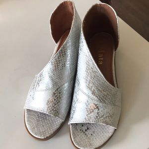 Faux Snakeskin Shoes